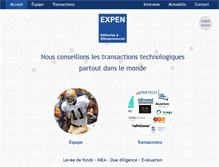 Tablet Screenshot of expen.com